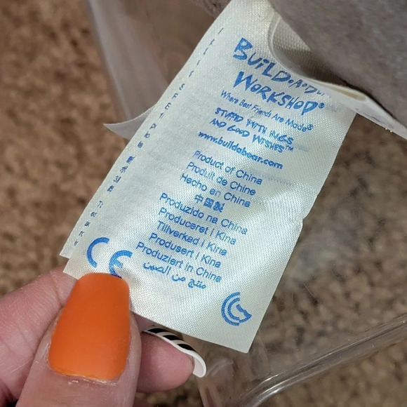 Build A Bear SMURF Naughty Hackus Gray Plush BABW The Smurfs Movie 2 Two Stuffed - Picture 5 of 8